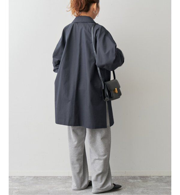 Spick and Span「T/Cギャバジンステンカラーコート」|ステンカラーコート|