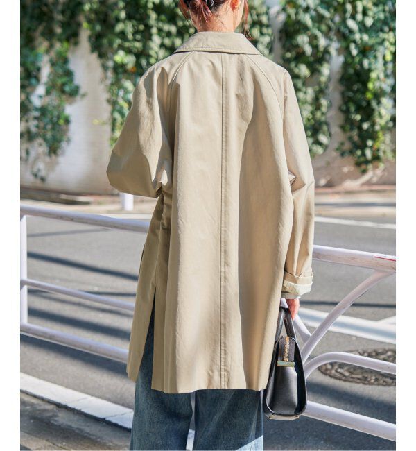 Spick and Span「T/Cギャバジンステンカラーコート」|ステンカラーコート|