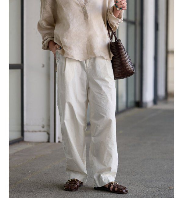FRAMeWORK「コットンイージータックバレルパンツ」|その他|
