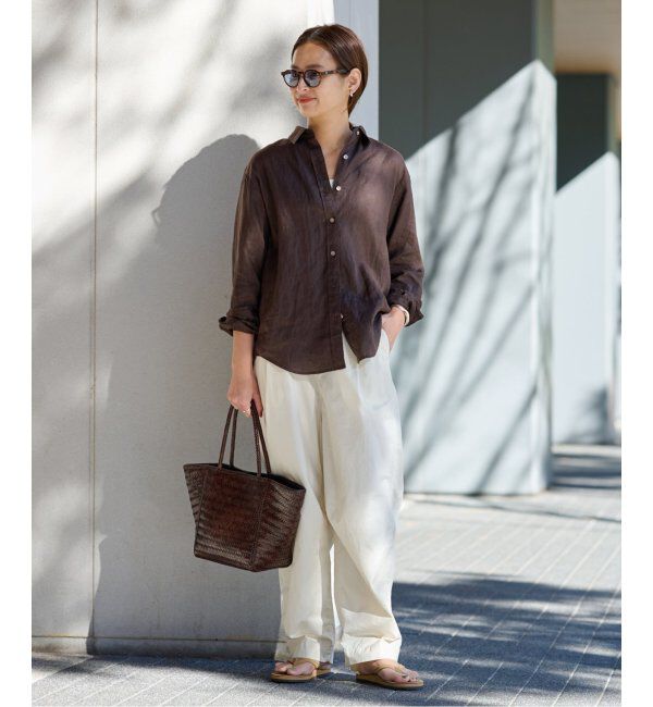 FRAMeWORK「コットンイージータックバレルパンツ」|その他|