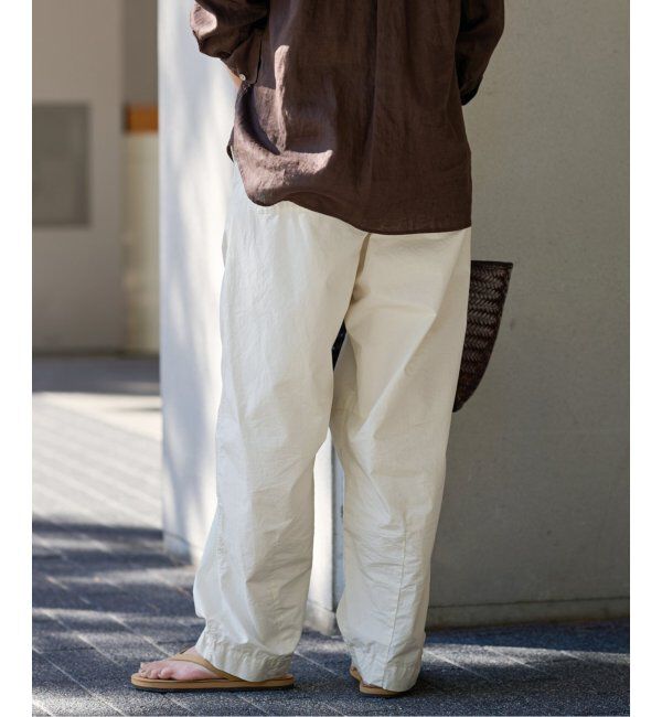 FRAMeWORK「コットンイージータックバレルパンツ」|その他|