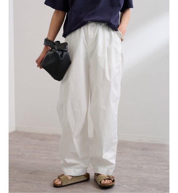 FRAMeWORK「コットンイージータックバレルパンツ」|その他|