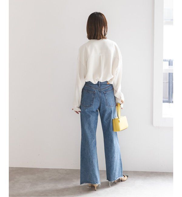 NOBLE「《追加》ワークディテールドレープシャツ 4」|シャツ・ブラウス|