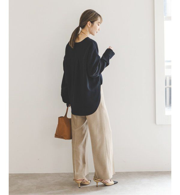 NOBLE「《追加》ワークディテールドレープシャツ 4」|シャツ・ブラウス|