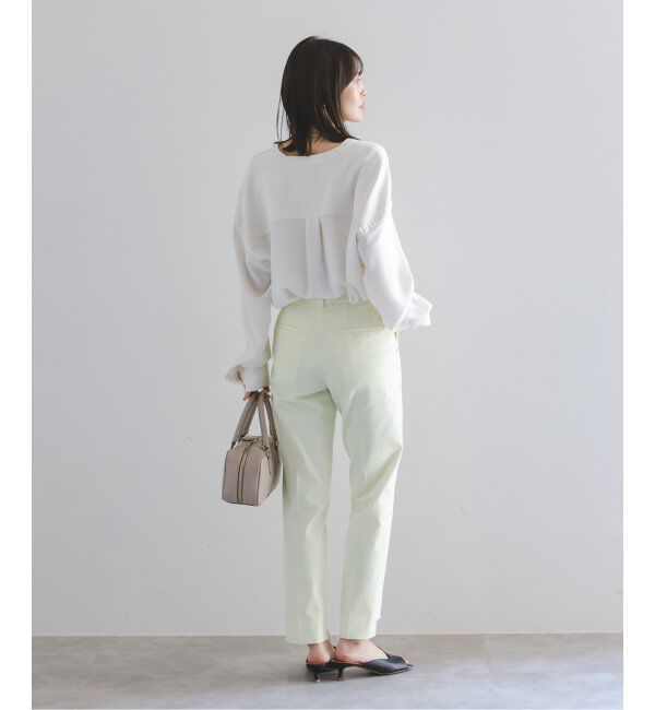 NOBLE「《追加》ワークディテールドレープシャツ 4」|シャツ・ブラウス|