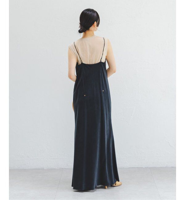 NOBLE「《追加2》シアースキニーノースリーブトップス」|Tシャツ・カットソー|