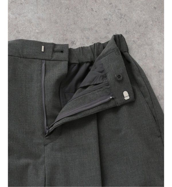 U by SPICK&SPAN「《追加》2WAYトロタックイージーワイド」|スラックス|