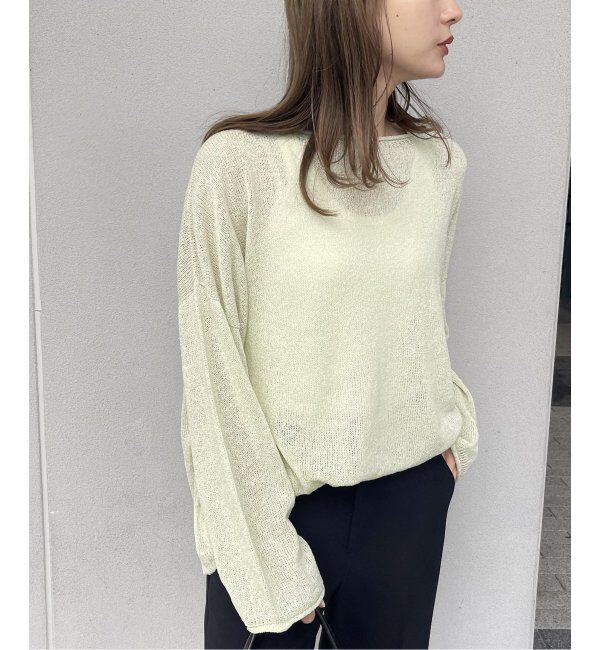 FRAMeWORK「≪新色追加≫ウォッシャブルニュアンスワイドプルオーバー2」|ニット・セーター|