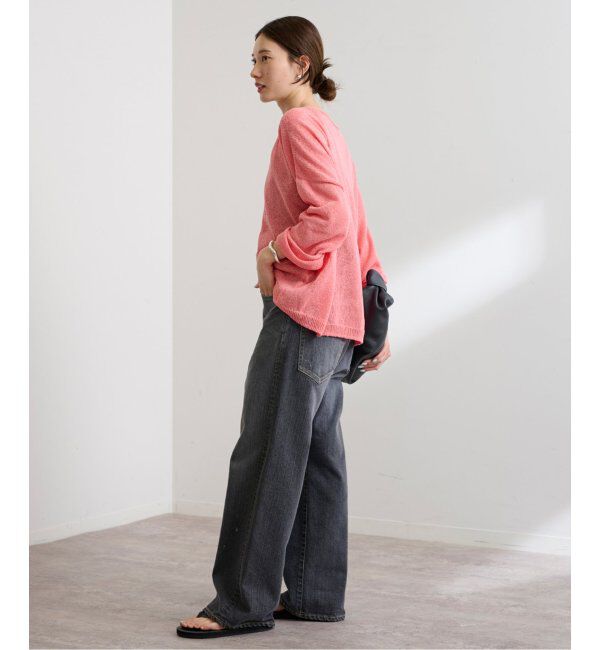 FRAMeWORK「≪新色追加≫ウォッシャブルニュアンスワイドプルオーバー2」|ニット・セーター|