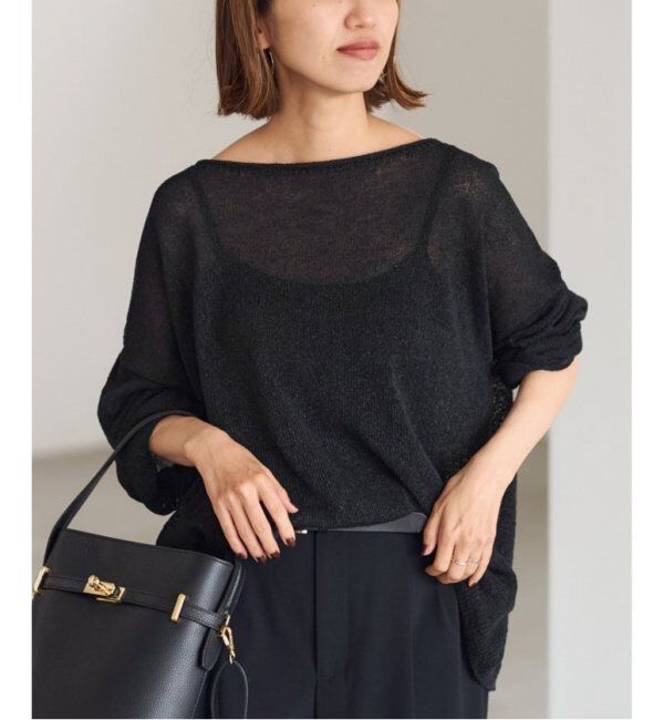 FRAMeWORK「≪新色追加≫ウォッシャブルニュアンスワイドプルオーバー2」|ニット・セーター|