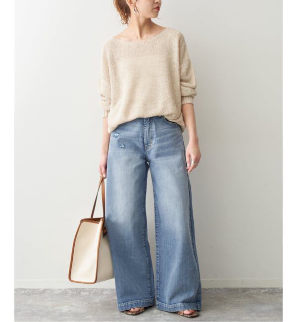 Spick and Span「《追加2》5 1/2 BAGGY DENIM」|デニム|