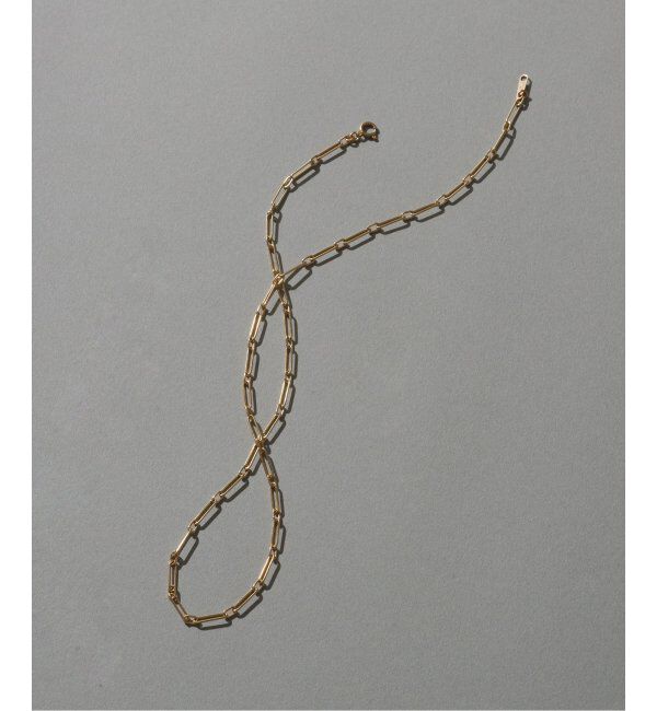 Lilas by Spick&Span「ロングクリップチェーンネックレス K18」|ネックレス|