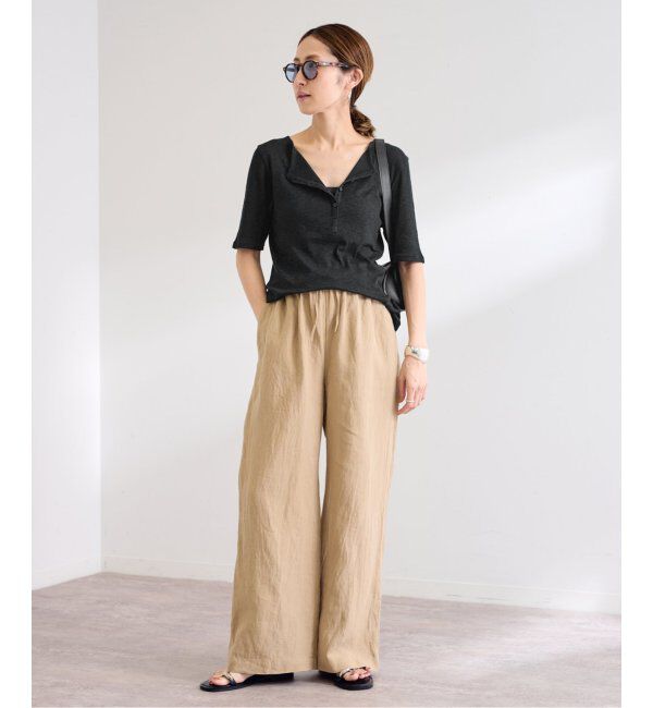 FRAMeWORK「スラブシアーテレコヘンリーS/S-Tee」|Tシャツ・カットソー|