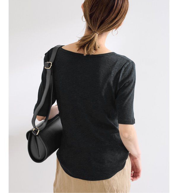 FRAMeWORK「スラブシアーテレコヘンリーS/S-Tee」|Tシャツ・カットソー|