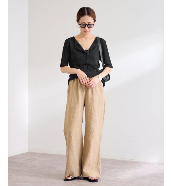 FRAMeWORK「スラブシアーテレコヘンリーS/S-Tee」|Tシャツ・カットソー|