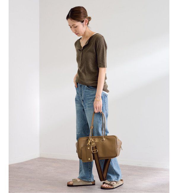 FRAMeWORK「スラブシアーテレコヘンリーS/S-Tee」|Tシャツ・カットソー|