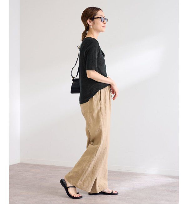 FRAMeWORK「スラブシアーテレコヘンリーS/S-Tee」|Tシャツ・カットソー|