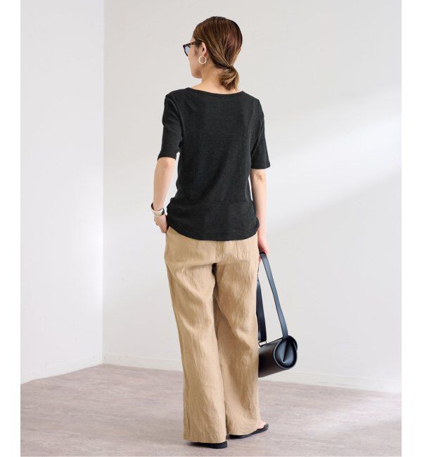 FRAMeWORK「スラブシアーテレコヘンリーS/S-Tee」|Tシャツ・カットソー|