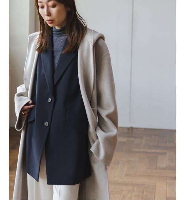 NOBLE「コクーンシルエットオーバージレ」|その他|ネイビー