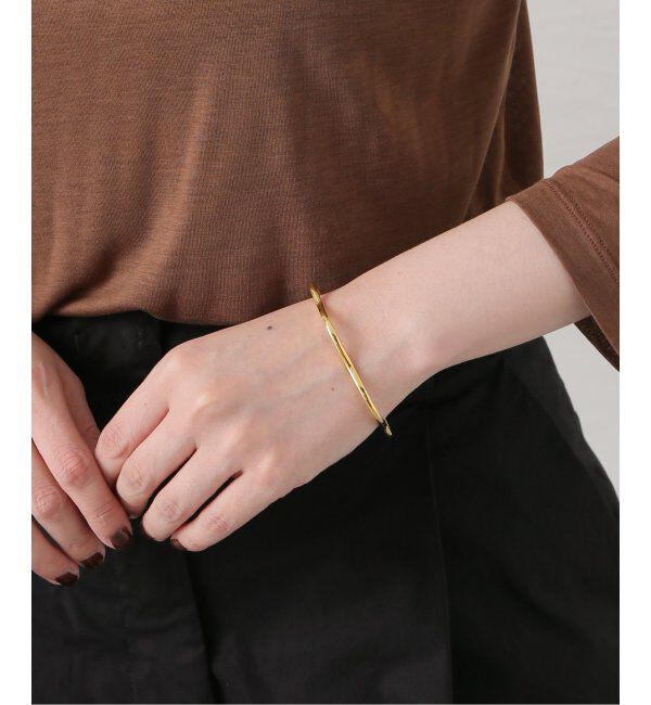 NOBLE「SYMPATHY OF SOUL/シンパシーオブソウル Cloud Bangle(ゴールド)」|ブレスレット・バングル|