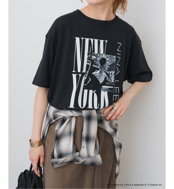 Spick and Span「GOOD ROCK SPEED / グッドロックスピード 別注LIFE PC Tシャツ」|Tシャツ・カットソー|