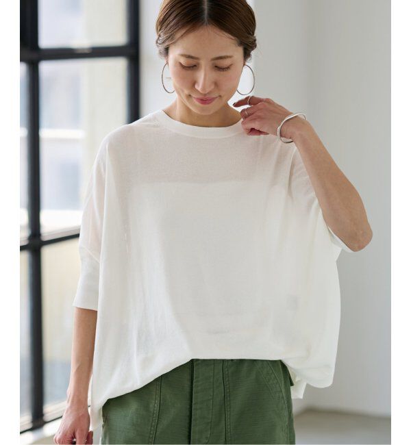 FRAMeWORK「≪追加≫ペーパーミックスポンチョニット 2」|ニット・セーター|