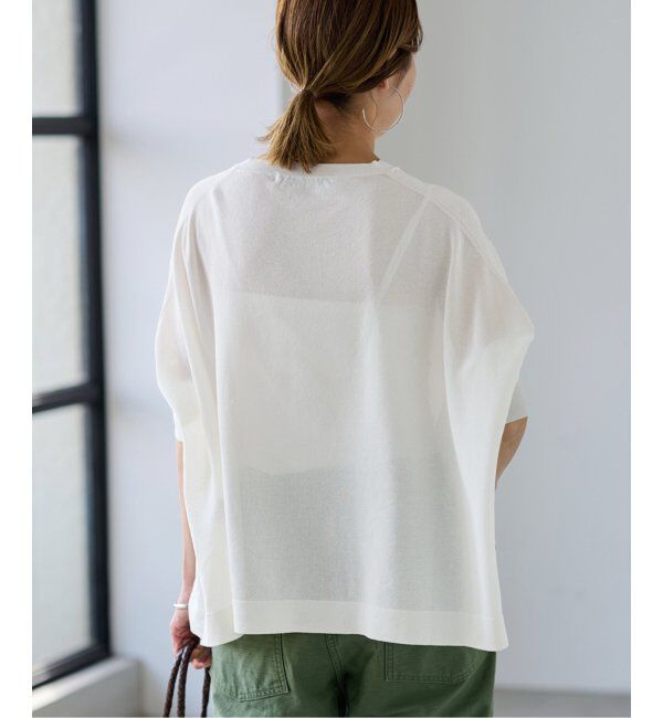 FRAMeWORK「≪追加≫ペーパーミックスポンチョニット 2」|ニット・セーター|