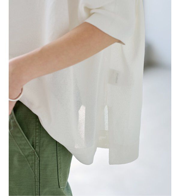 FRAMeWORK「≪追加≫ペーパーミックスポンチョニット 2」|ニット・セーター|