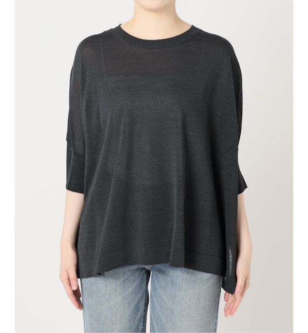 FRAMeWORK「≪追加≫ペーパーミックスポンチョニット 2」|ニット・セーター|