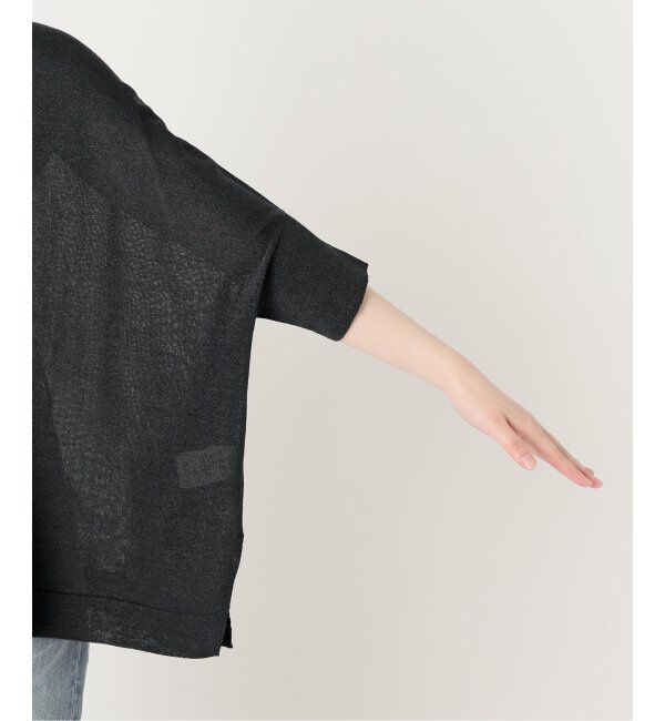 FRAMeWORK「≪追加≫ペーパーミックスポンチョニット 2」|ニット・セーター|