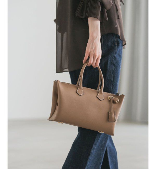 NOBLE「mica della valle/ミカデラヴァッレ Stella」|ボストンバッグ|ベージュ