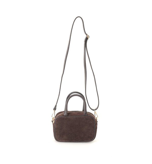 FRAMeWORK「AULENTTI/オウレンティ MINI BOX スウェードshoulderバック」|ショルダー・メッセンジャー|