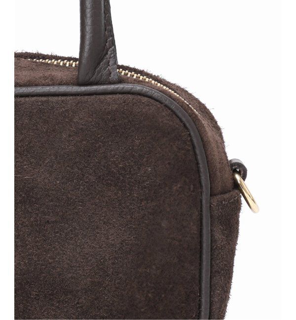 FRAMeWORK「AULENTTI/オウレンティ MINI BOX スウェードshoulderバック」|ショルダー・メッセンジャー|