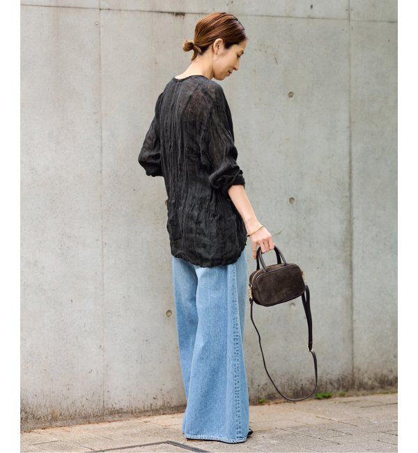 FRAMeWORK「AULENTTI/オウレンティ MINI BOX スウェードshoulderバック」|ショルダー・メッセンジャー|