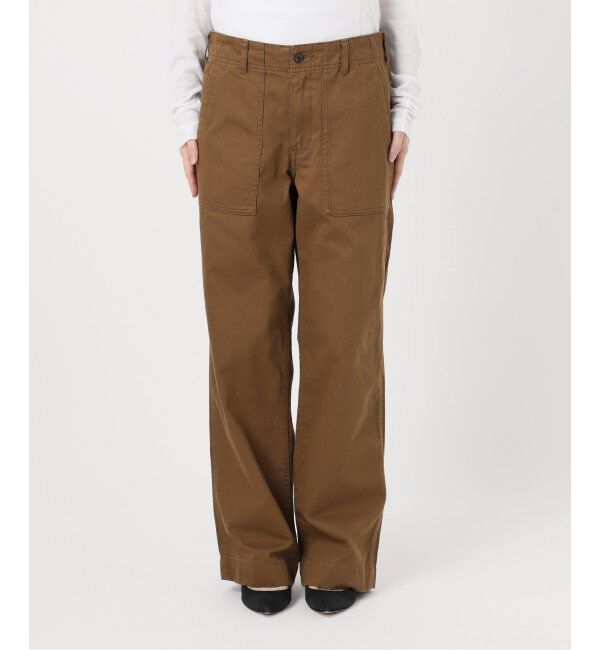 Spick and Span「《追加》ルーズベイカーパンツ」|カーゴ|