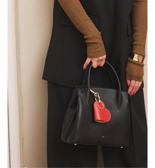 Spick and Span「《追加》HASHIBAMI / ハシバミ ハートスマートキーリング」|キーケース|レッド