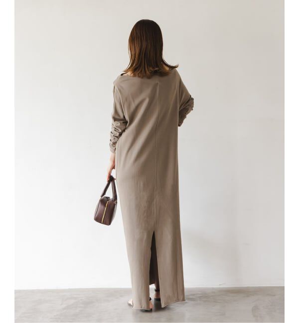 NOBLE「《NOBLE別注》GREYCHORD/グレーコード タックギャザーワンピース」|ワンピース|