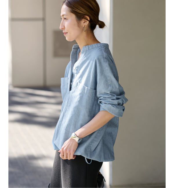 FRAMeWORK「≪追加≫ダンガリードロストシャツ」|シャツ・ブラウス|