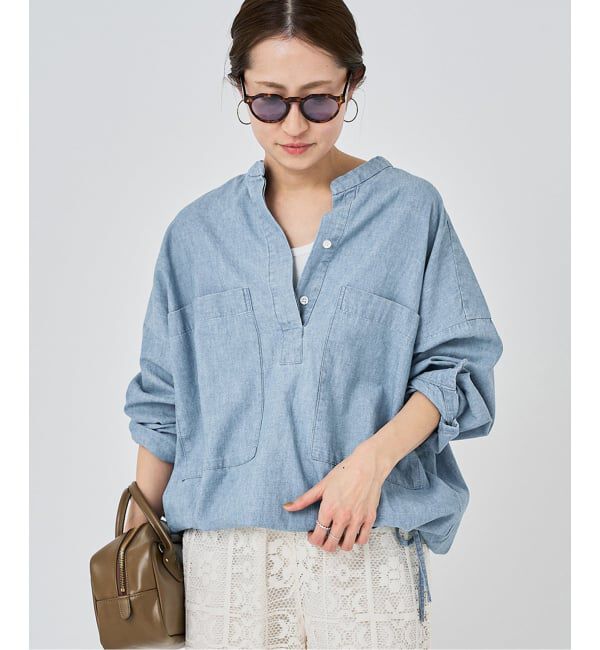 FRAMeWORK「≪追加≫ダンガリードロストシャツ」|シャツ・ブラウス|