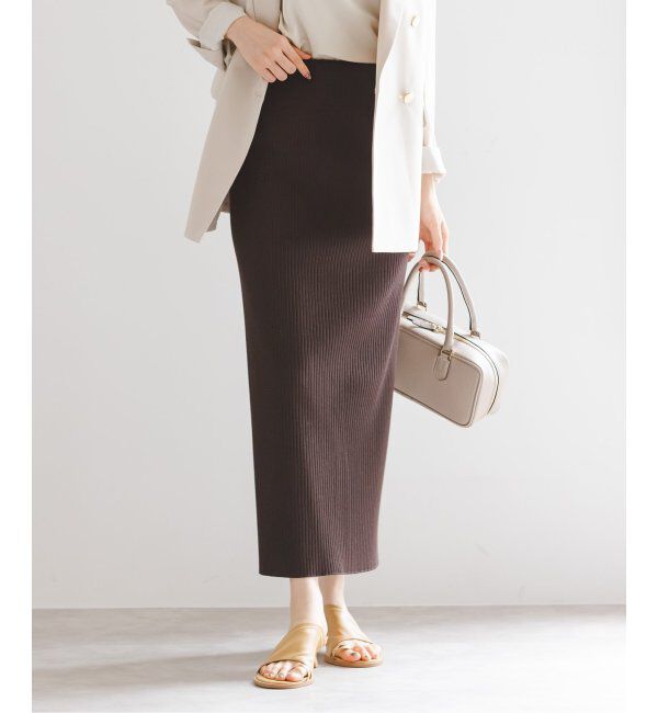 NOBLE「《WEB限定追加》トタンテレコタイトスカート18」|スカート|