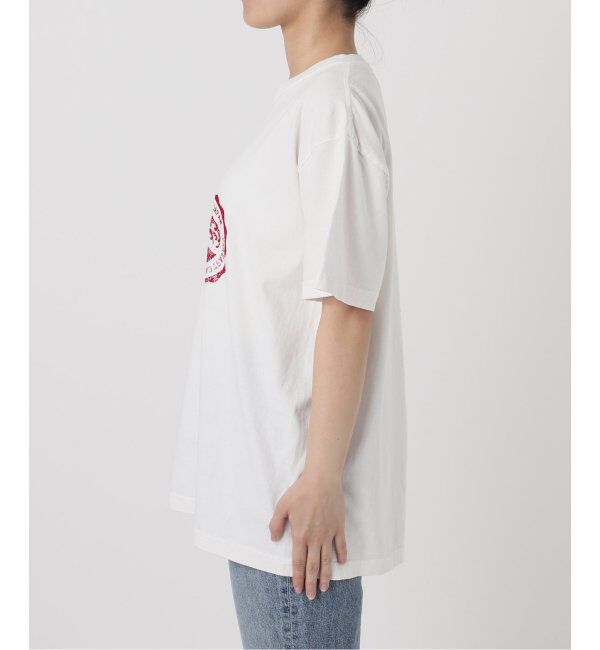 Spick and Span「AUTHEN / オーセン SS FEC FLOCKY PRINT T-SHIRT」|Tシャツ・カットソー|