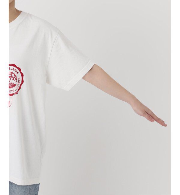 Spick and Span「AUTHEN / オーセン SS FEC FLOCKY PRINT T-SHIRT」|Tシャツ・カットソー|