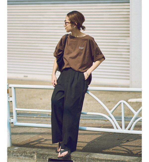 FRAMeWORK「≪追加≫haru&times;FRAMeWORK コラボロゴTEE 2」|Tシャツ・カットソー|