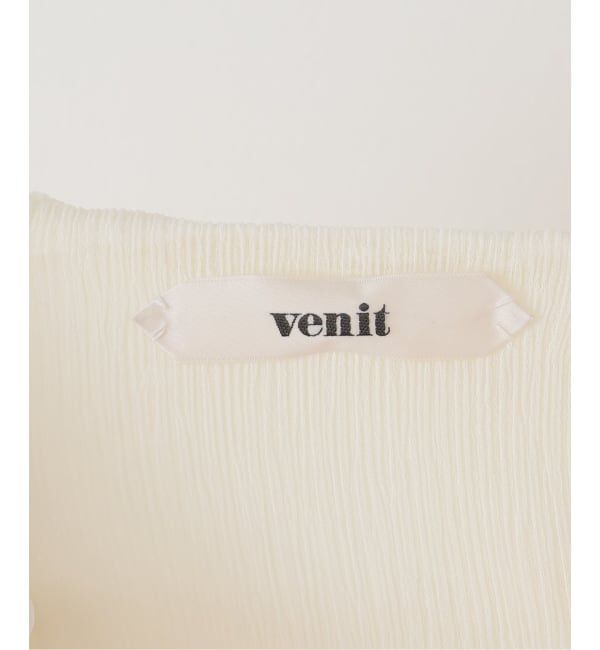 NOBLE「VENIT/ヴェニット RUFFLE CREPE」|シャツ・ブラウス|