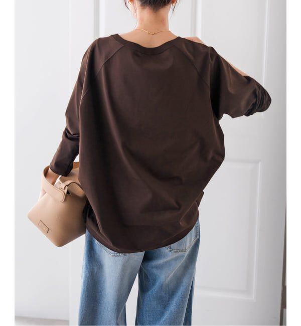 Spick and Span「《追加2》ボートネックバックタックプルオーバー」|Tシャツ・カットソー|