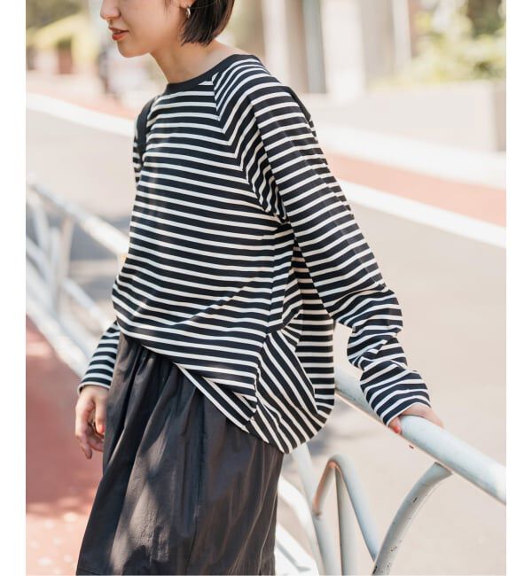 Spick and Span「《追加2》ボートネックバックタックプルオーバー」|Tシャツ・カットソー|