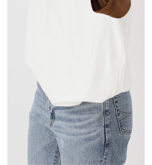 Spick and Span「Uhr/ウーア Fabricmix Baseball Tee」|Tシャツ・カットソー|