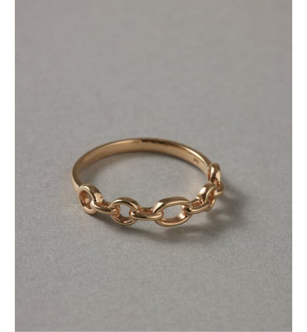 Lilas by Spick&Span「チェーンリズムリング K10」|リング|