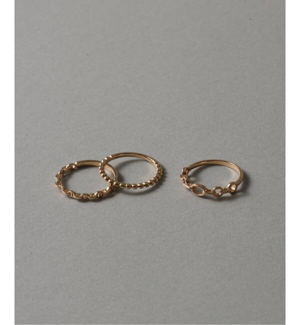 Lilas by Spick&Span「チェーンリズムリング K10」|リング|