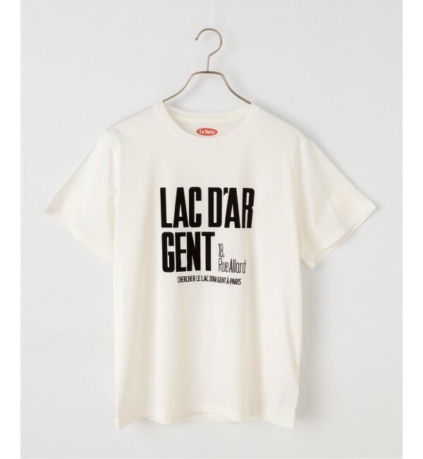 Spick and Span「《追加》La Hutte / ラ ユット ロゴTee」|Tシャツ・カットソー|ホワイト A